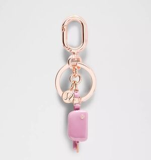 Lululemon Everywhere Bely Bag Charm Keychain